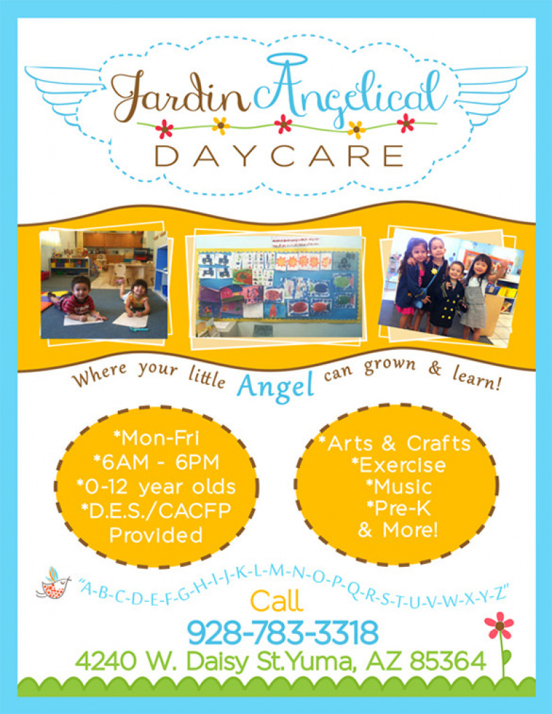Daycare Flyers Sample - Ceriunicaasl For Free Printable Home Daycare - Free Printable Home Daycare Flyers