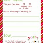 Dear Santa Letter Printable | Kindergarten   Holidays & Themes   Free Printable Dear Santa Stationary