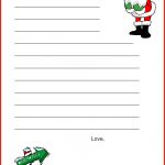 Dear Santa Letter Template   Christmas Letter Tips |   Free Printable Dear Santa Stationary
