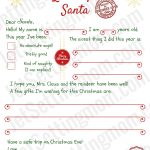 Dear Santa Letter Template Printable Best Printable Letter To Santa   Free Santa Templates Printable