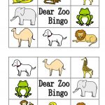 Dear Zoo Animal Bingo Worksheet   Free Esl Printable Worksheets Made   Free Printable Zoo Worksheets