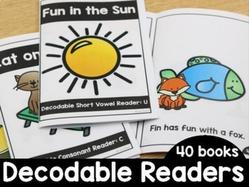 Printable Decodable Books For Kindergarten 2023 Calendar Printable