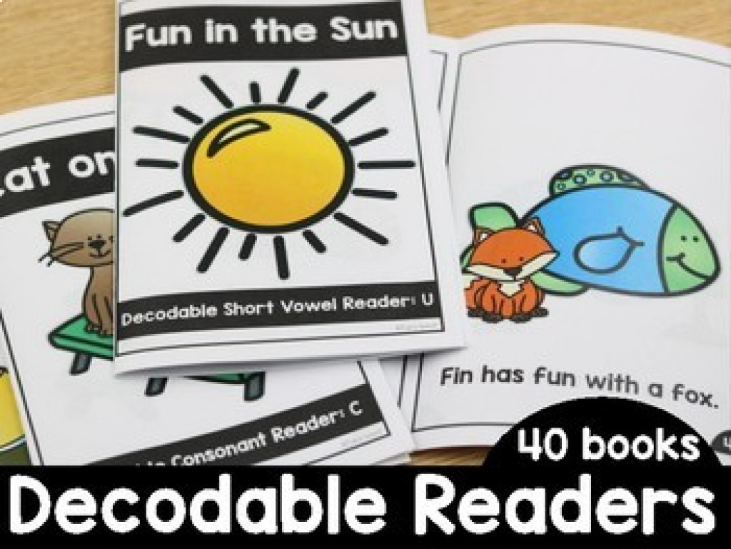 Free Printable Decodable Books For Kindergarten Free Printable