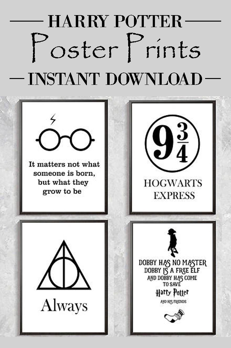 Halloween Decor Harry Potter House Posters Free Printable Harry Potter Posters Free Printable