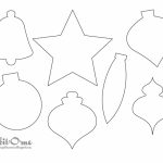 Decoration Templates   Saman.cinetonic.co Pertaining To Free   Free Printable Christmas Ornament Patterns