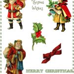 Digital Collage Sheets Archives   The Graphics Fairy   Free Printable Christmas Photo Collage