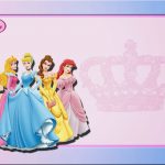 Disney Princess: Free Printable Invitations Or Photo Frames. | Oh My   Disney Princess Free Printable Invitations