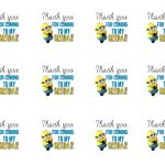 Diy Design Den: Minion Birthday Party With Free Printables. | Minion   Free Printable Minion Food Labels