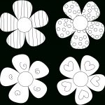 Diy Flower Tutorials You Must Try | 1 | Flower Template, Digital   Printable Tin Punch Patterns Free