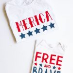 Diy Fourth Of July Shirts | Ksw & Co. Crafts | Pinterest | Fourth Of   Free Printable Iron On Transfers For T Shirts