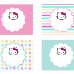 Diy Free Hello Kitty Label | Free Birthday Party Decorations   Hello Kitty Name Tags Printable Free