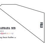 Diy : How To Sew A Bandana Bib   Project Nursery   Free Printable Baby Bandana Bib Pattern