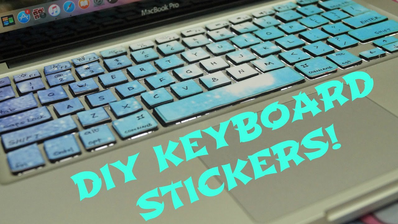 Diy Keyboard Stickers - Youtube - Free Printable Keyboard Stickers