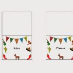 Diy Taco Bar Party   Table Tents Free Printables | Food | Taco Bar   Free Printable Taco Bar Signs