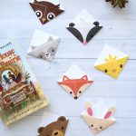Diy Woodland Animals Origami Bookmarks {Print + Fold}   It's Always   Free Printable Owl Bookmarks