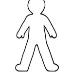Doll Outline Template   Clipart Best | Printable | Pinterest   Free Printable Human Body Template