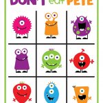 Don't Eat Pete!   Laminate This With Instructions On The Back. Boom   Don T Eat Pete Free Printable