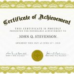 Download Blank Certificate Template X3Hr9Dto | St. Gabriel's Youth   Commitment Certificate Free Printable