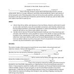 Download Florida Last Will And Testament Form | Pdf | Rtf | Word   Free Printable Florida Last Will And Testament Form