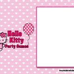 Download Free Perfect Hello Kitty Baby Shower Invitations   Free Printable Hello Kitty Baby Shower Invitations