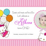 Download Free Template Hello Kitty Printable Birthday Invitations   Hello Kitty Birthday Card Printable Free