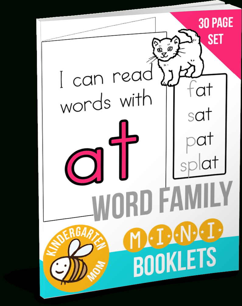 Download The Free Package! - Free Printable Word Family Mini Books