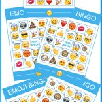Download This Free Fantastic Printable Emoji Bingo Game! | Catch My   Free Emoji Bingo Printable