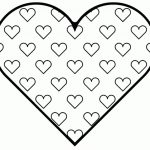 Download Valentine Hearts Coloring Sheets | Getwallpapers   Free Printable Heart Designs