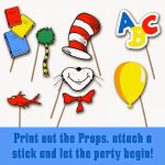 Dr. Seuss Photo Booth Printable Props | School Dr. Seuss | Dr Seuss   Free Printable Dr Seuss Photo Props