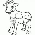 √ Coloring Pic Of Cow | Cow Face Coloring Pages   Coloring Pages Of Cows Free Printable