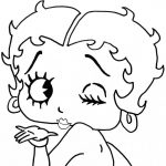 √ Free Printable Betty Boop Coloring Pages For Kids   Free Printable Betty Boop