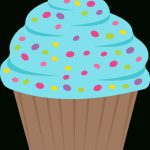 ○••°‿✿⁀Cupcakes‿✿⁀°••○ | Cumple 30 Aniversario Cole   Free Printable Cupcake Clipart