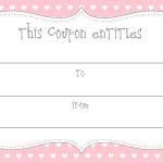 Early Play Templates: Free Gift Coupon Templates To Print Out   Free Printable Coupon Templates