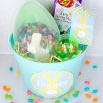 Easter Basket Ideas With Free Printable Editable Name Tags For The   Free Printable Easter Basket Name Tags