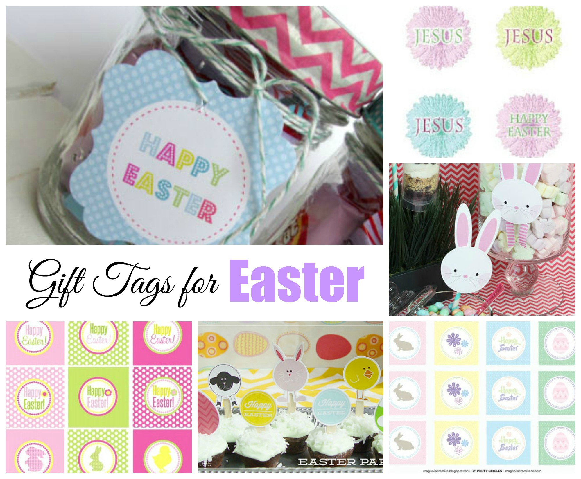 Easter Free Printable Gift Tags | Celebrating Holidays - Free Printable Easter Images
