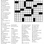 Easy Crossword Puzzle Free – Maggi.hub Rural.co Intended For Free   Free Printable Crossword Puzzles