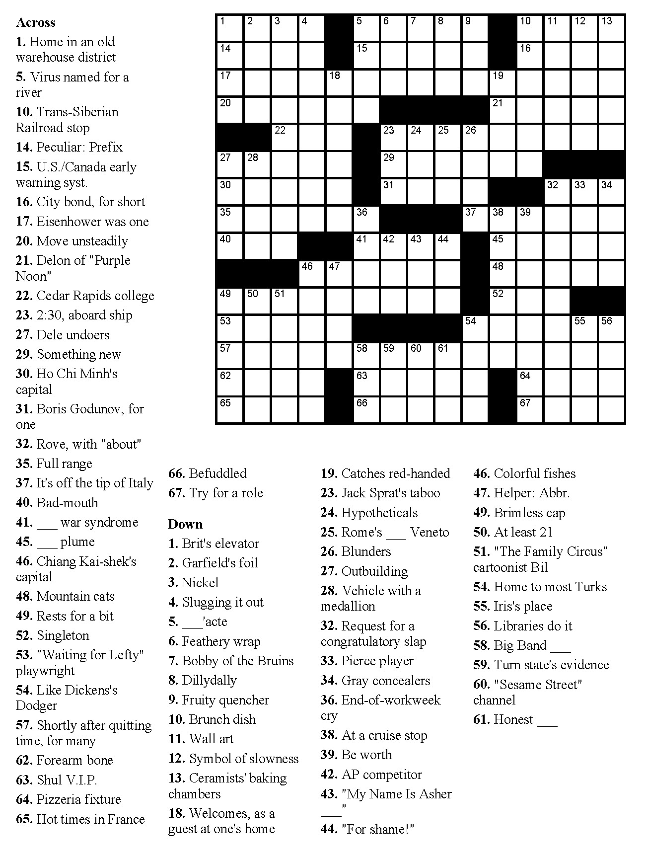 Easy Crossword Puzzle Free – Maggi.hub-Rural.co Intended For Free - Free Printable Crosswords Easy