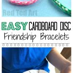 Easy Friendship Bracelets With Cardboard Loom   Red Ted Art's Blog   Free Printable Friendship Bracelet Patterns