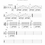 Easy Guitar Songs: "simple Man"lynyrd Skynyrd | Musika Blog   Free Printable Guitar Tabs For Beginners