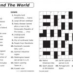 Easy Printable Crossword Puzzles | Elder Care & Dementia Care   Free Printable Crossword Puzzle Maker Download