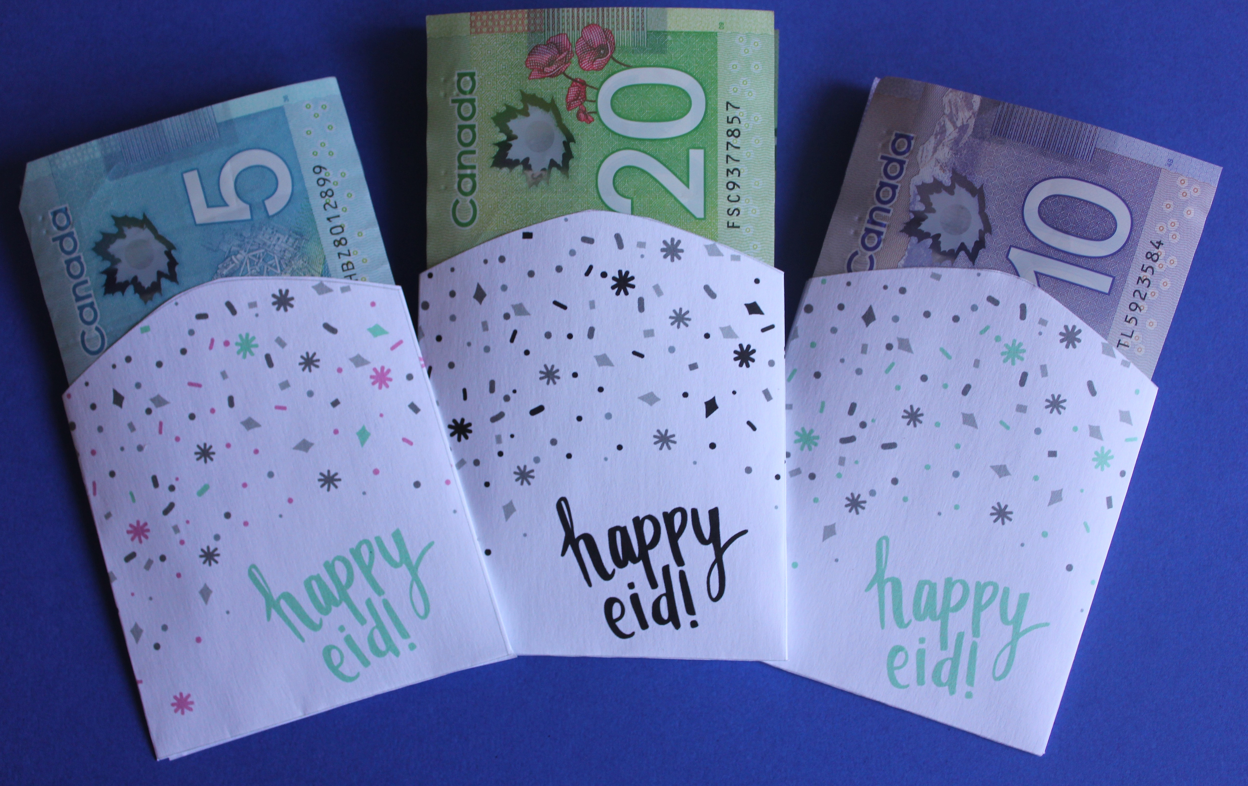 Eid Money Envelopes - Free Printables - Honey Lemon Events - Free Printable Money Envelopes