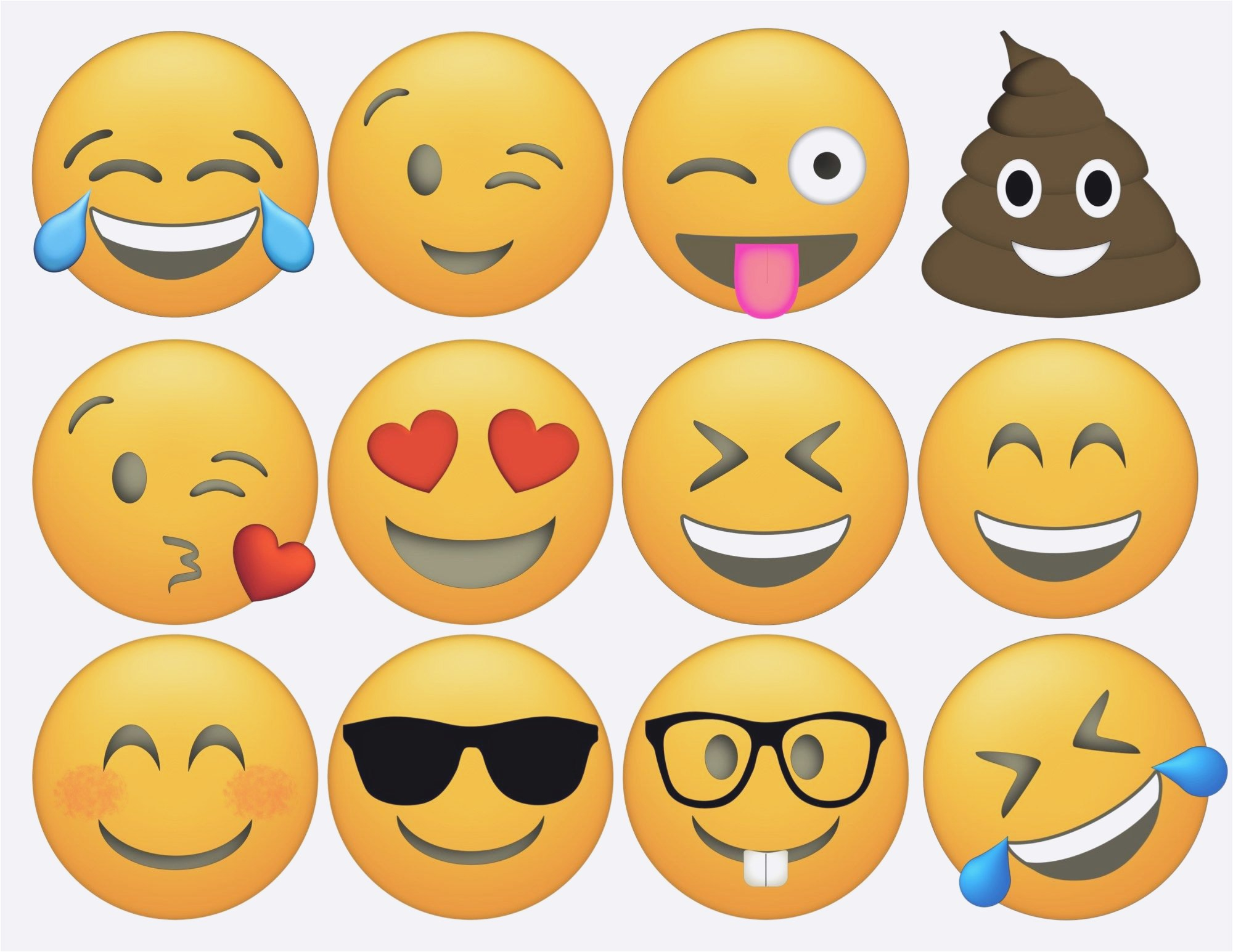 Emoji Anniversaire | Joyeux Anniversaire - Free Printable Emoji Faces