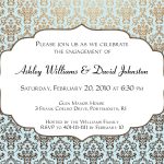 Engagement Party Invitations Templates |  Invitation Templates   Free Printable Engagement Party Invitations