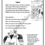 English Worksheets: The Indian In The Cupboard Project Part Two   Indian In The Cupboard Free Printable Worksheets
