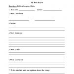 Englishlinx | Book Report Worksheets   Free Printable Book Report Forms