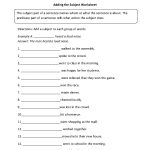 Englishlinx | Subject And Predicate Worksheets   9Th Grade English Worksheets Free Printable