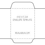 Envelope Template | Envelope Template For 8.5 X 11 Paper Diy   Free Printable Envelope Templates