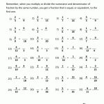 Equivalent Fractions Worksheets | Free Printable Fraction Worksheets   Free Printable Fraction Worksheets Ks2