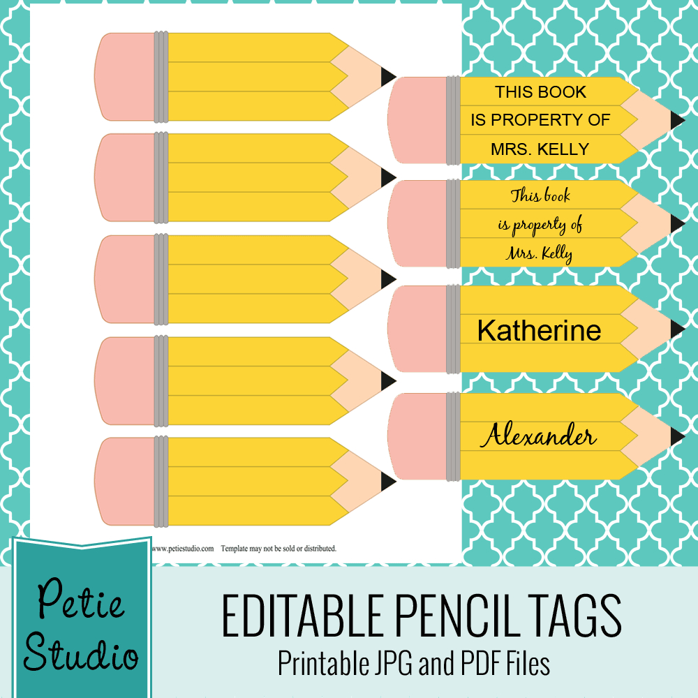 Étiquettes Crayon Free Printable Back To School | Print | Pinterest - Free Printable Crayon Pattern