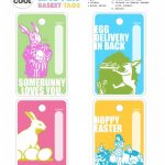Every Cool Easter Basket Needs A Cool Tag. I've Got Just The Thing   Free Easter Name Tags Printable